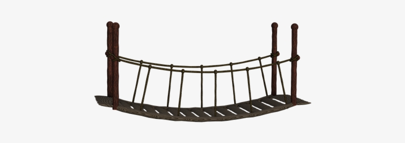 Rope Bridge Clipart Transparent - Bridge Clipart Transparent Background, transparent png