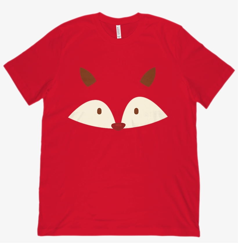 Transparent Fox Face Graphic T-shirt Tee Boxels - T-shirt, transparent png
