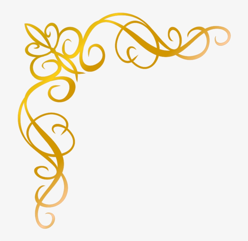 Blog Do Hilton - Arabesco Dourado Para Convite Png, transparent png