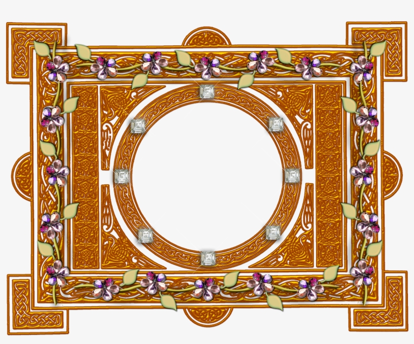 Um Conjunto De E Bordas Para Enfeite De Fotosbordas - Circle, transparent png