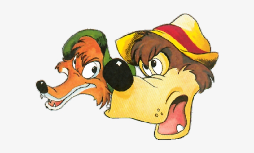 Face Image Of Br'er Bear And Br'er Fox-er413 - Br Er Fox And Br Er Bear, transparent png