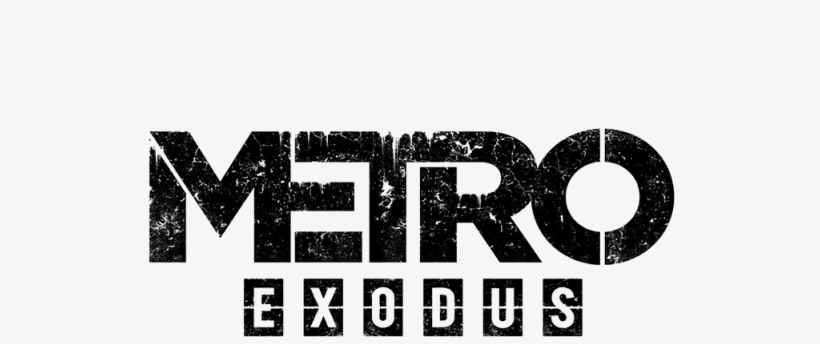 Metro Logo Mono White Small - Metro Exodus Ps4 Cover, transparent png