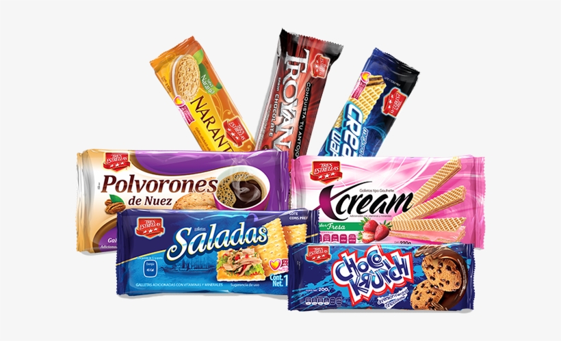 Galletas - Galletas Tres Estrellas, transparent png