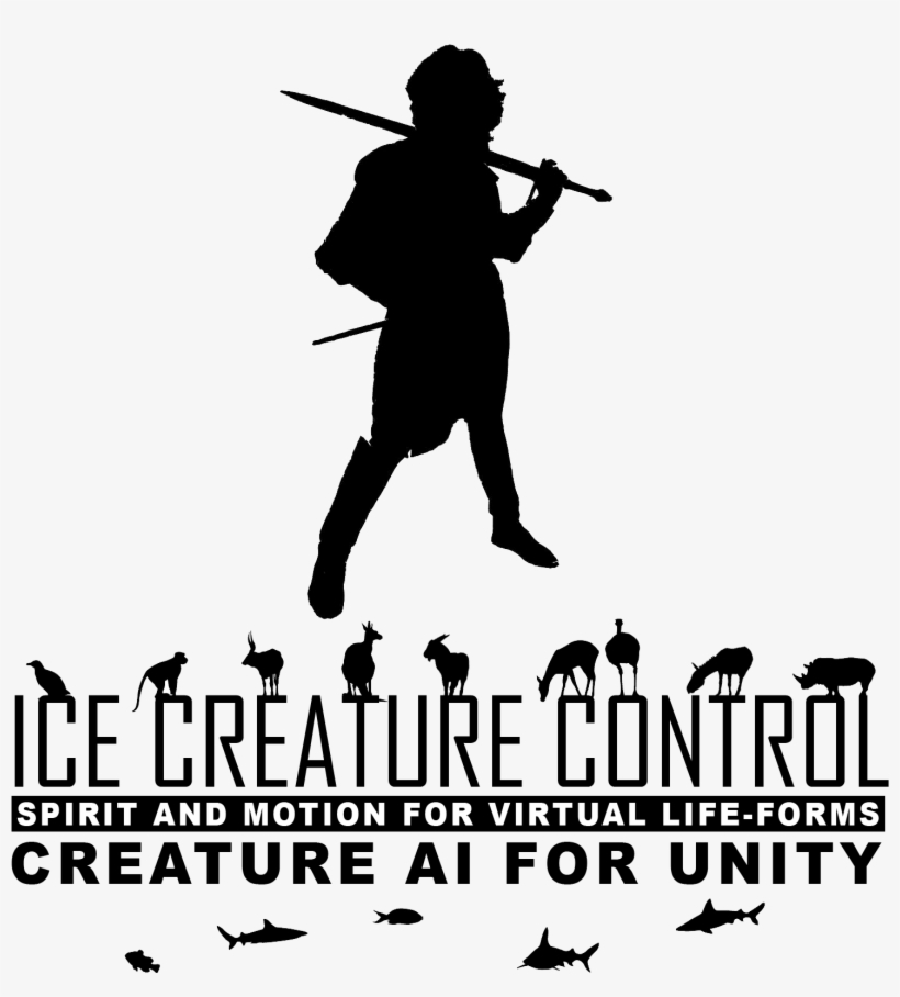 [updated] Icecreaturecontrol V1 - Silhouette, transparent png