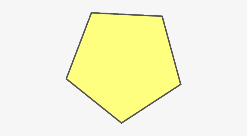 Golden Pentagons - Paper Product, transparent png