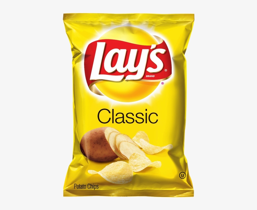 Pastel - Lays Potato Chips Original, transparent png