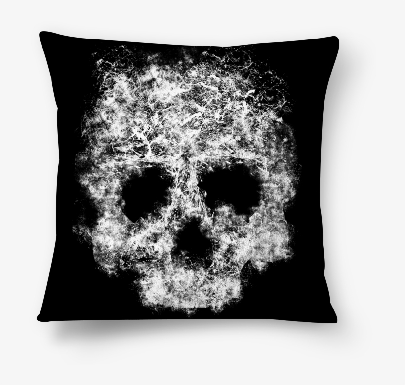 Almofada Smoke Skull De Michel Martinsna - Cushion, transparent png