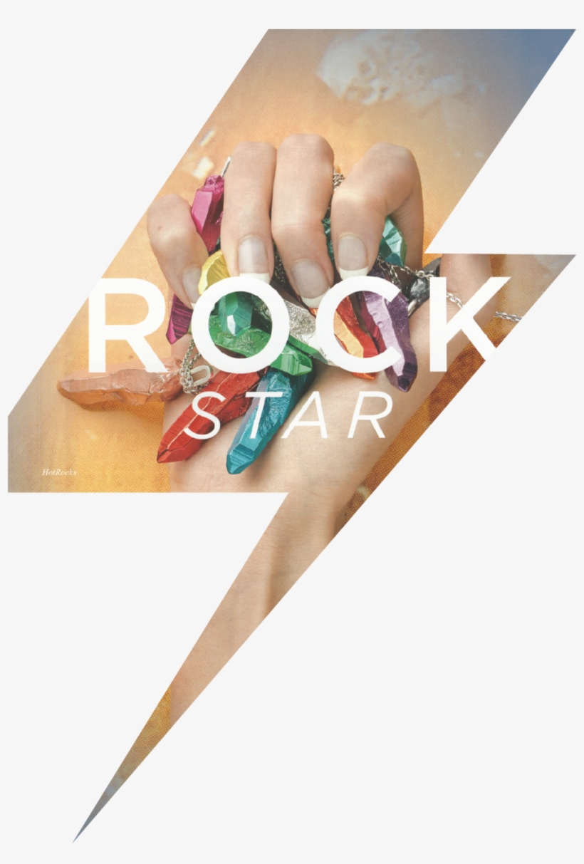 Rock Star Logo Large Blog - Magazine, transparent png