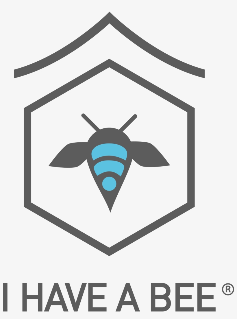 I Have A Bee Logo - Logo Design Transparent, transparent png