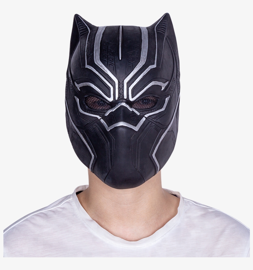 Black Panther Costume, Black Panther Costume Suppliers - Mask, transparent png