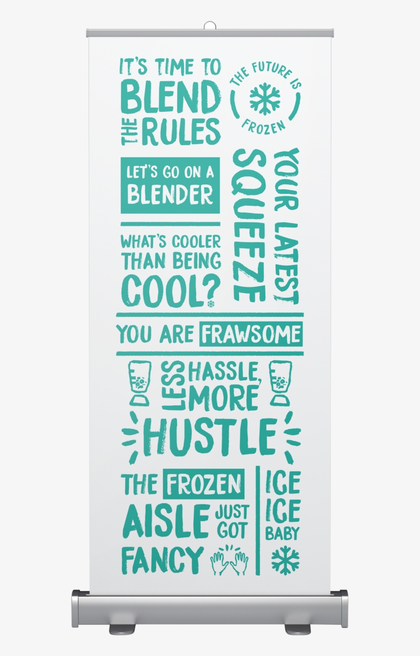 Roller Banner Mockup Front - Portable Network Graphics, transparent png