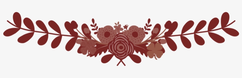 Floral Pages Divider - Illustration, transparent png