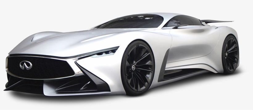 White Infiniti Vision Gt Car Png Image - Infiniti Vision Gt, transparent png