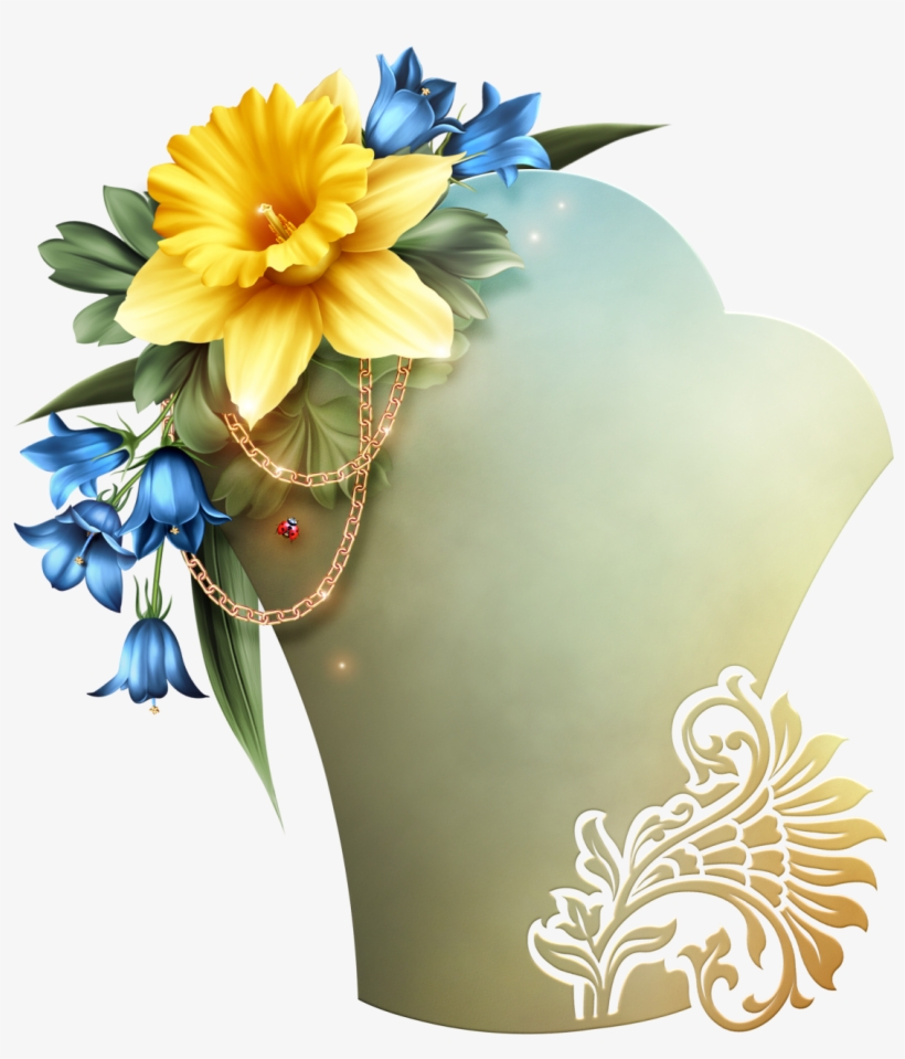 Spring Bouquet, Decoupage, Wallpaper, Divider, Wallpapers - Painting, transparent png