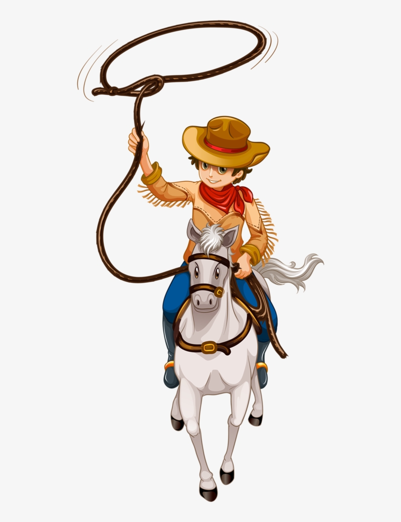 Cowboy E Cowgirl - Clipart Cowboy, transparent png