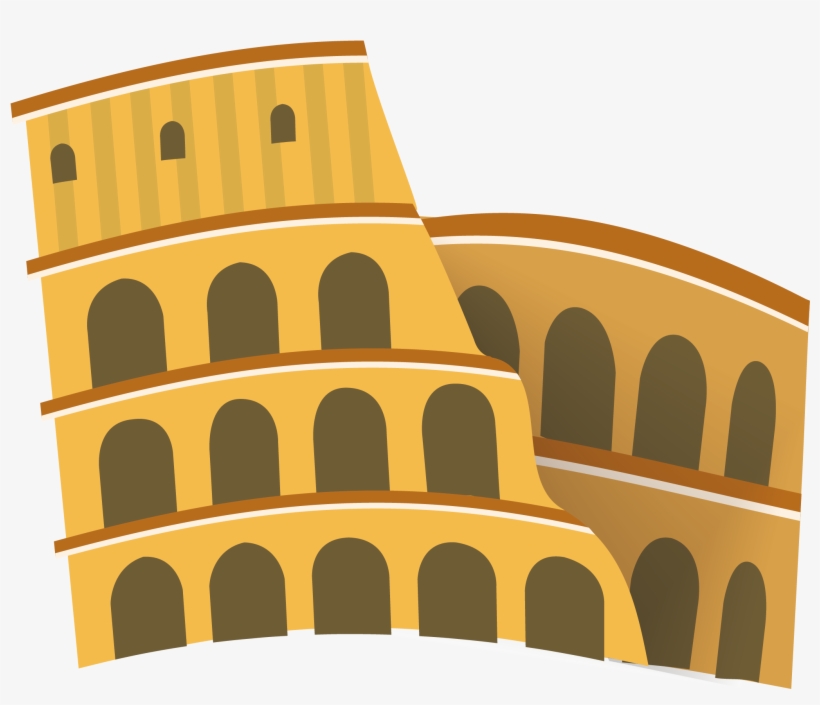 Png Library Stock Arch Vector Roman Architecture - Sticker, transparent png