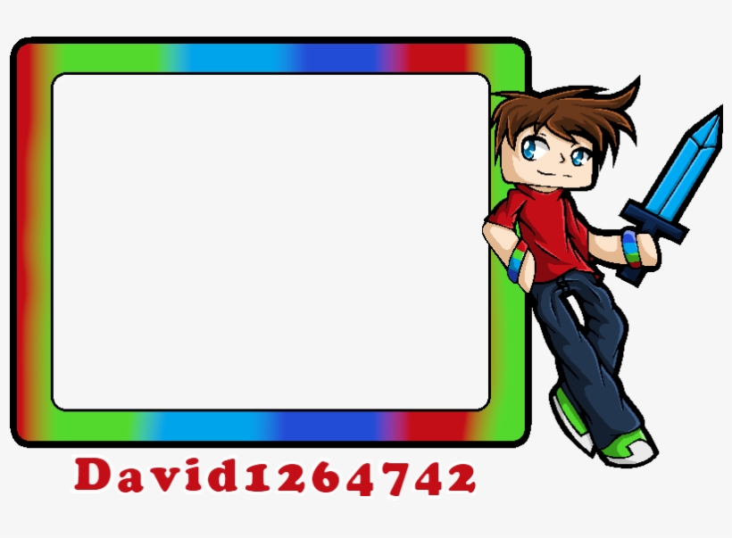 Cam Border By Animeangel Minecraft Facecam Border Png 907x597 PNG