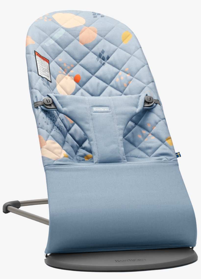 Bouncer - Babybjorn Bouncer Bliss - Dusk Blue Mesh, transparent png