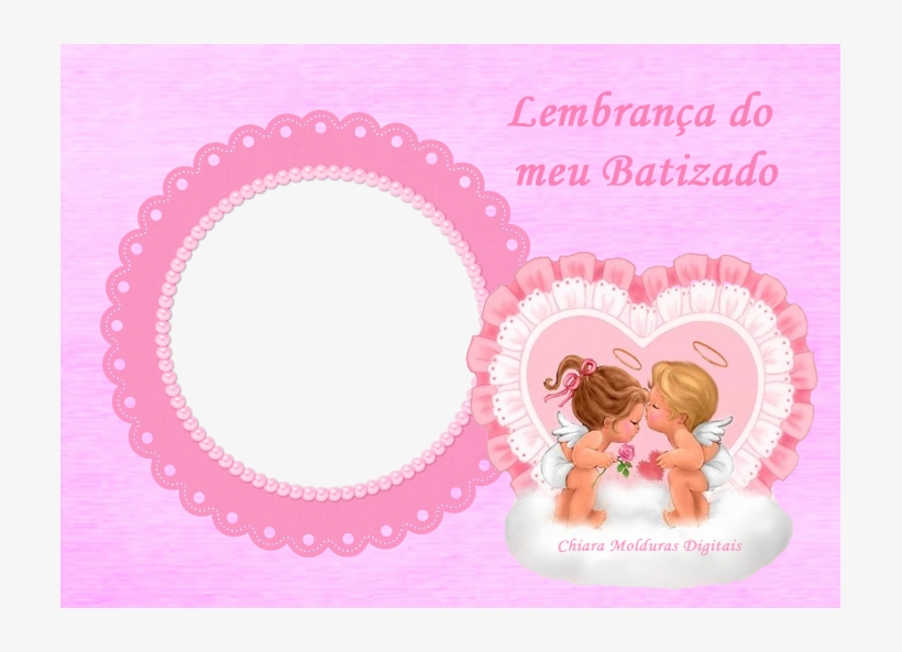 [batizado3-alichiara ] - Angel Kissing Ornament (round), transparent png