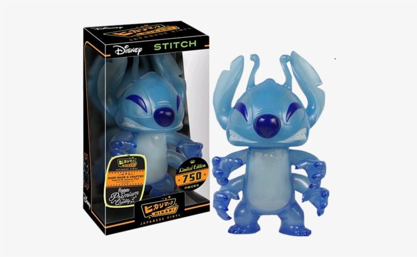 Hikari Stitch Blue Glitter Japanese Vinyl Figure - Lilo And Stitch Blue Glitter Stitch Hikari Sofubi Vinyl, transparent png