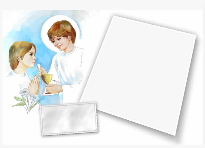 Batismo Png Frames - Creative Album, transparent png