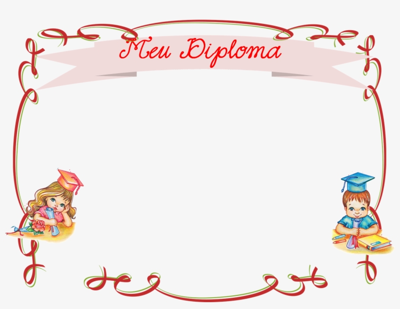 Diploma Molduras Escolares Pinterest Moldura Atividades - Moldura De Certificados Png, transparent png