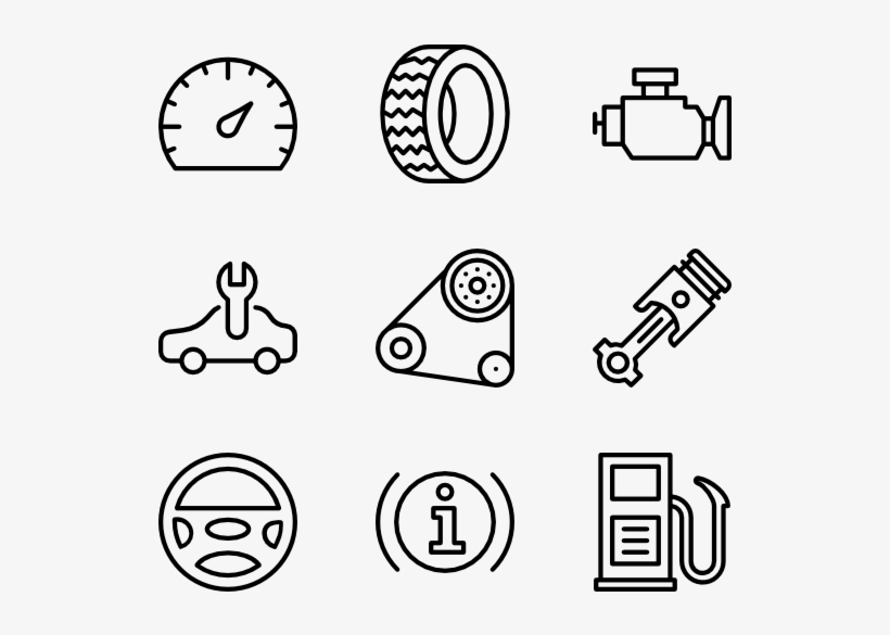 Car Parts - Halloween Icon Transparent Background, transparent png