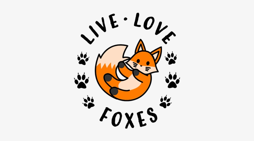 Live Love Foxes Transparent, transparent png