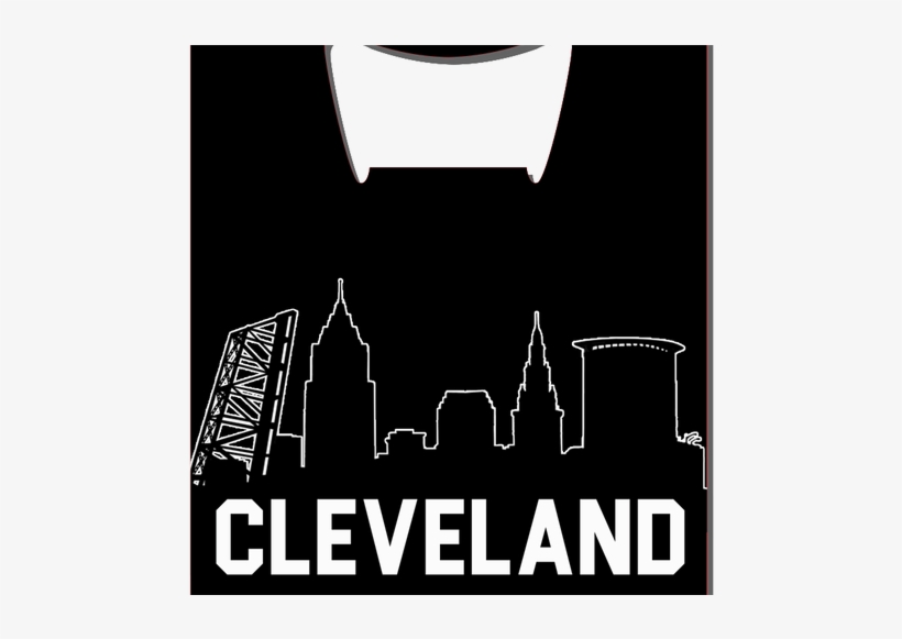 Cleveland Skyline Wallet Opener - Cleveland Or Nowhere, transparent png