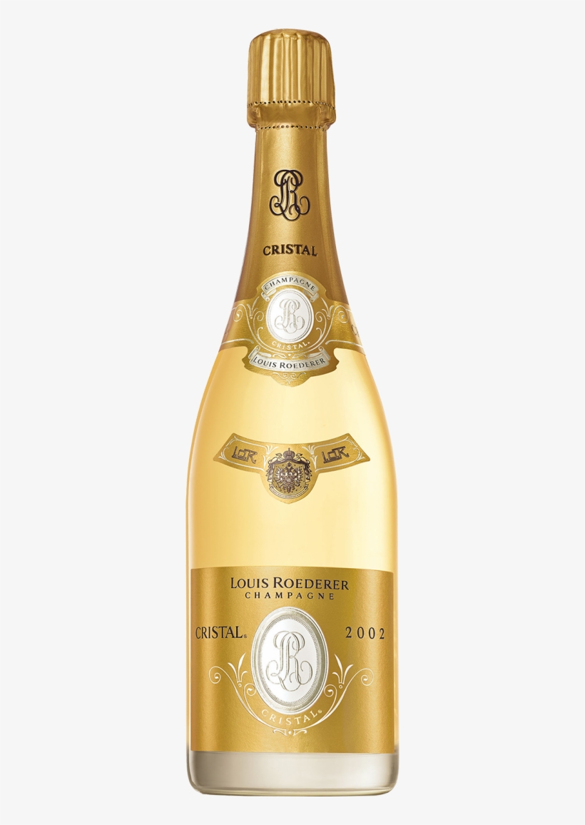 Champagne Louis Roederer Cristal 2002 Late Release - Louis Roederer Cristal Brut 2009, transparent png