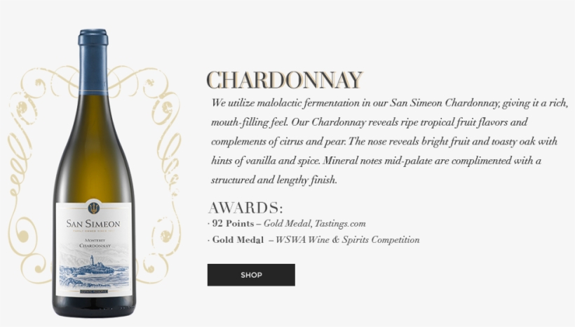 2014 San Simeon Pinot Noir 750ml, transparent png