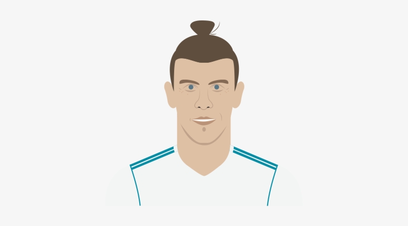 Illustration Of Gareth Bale - Illustration, transparent png