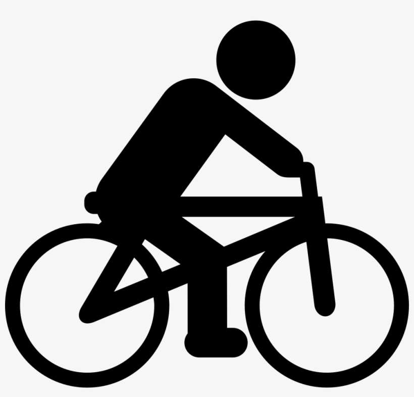 Cyclist Silhouette Comments - Ciclista Png, transparent png