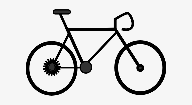 Bike Silhouette Clip Art - Bike Clip Art, transparent png