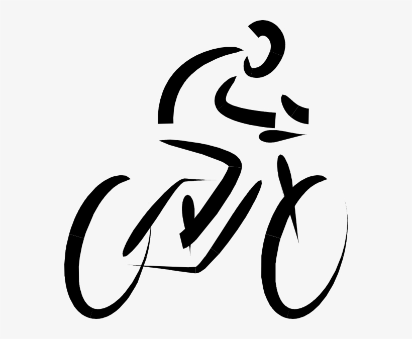 Free Vector Bicycle Exercise Clip - Exercise Clip Art, transparent png