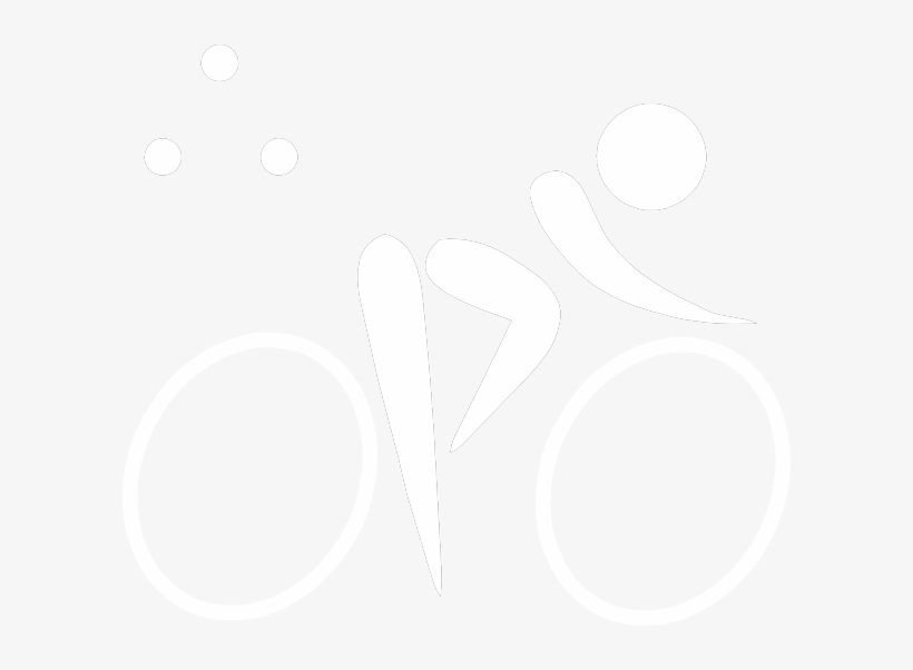 White Bike Silhouette, transparent png