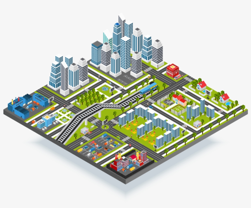 Iso City - Car, transparent png