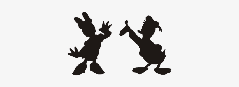 Png Donald Duck Silhouette, transparent png