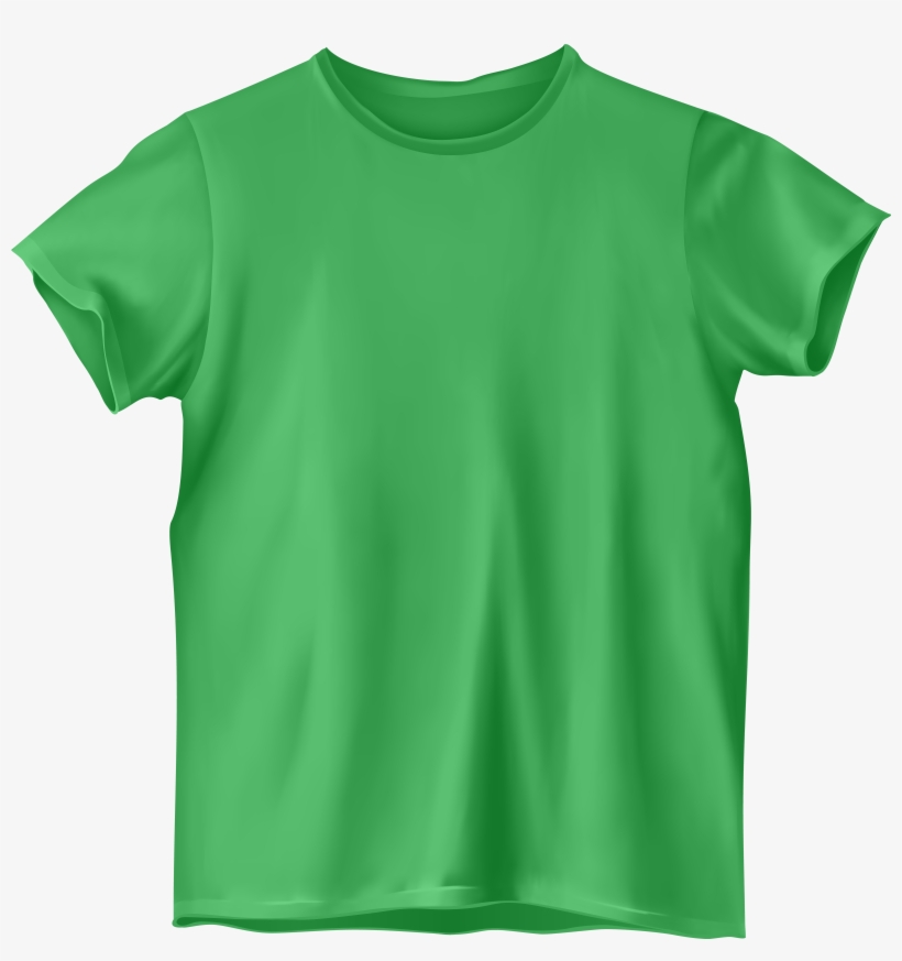 Green T Shirt Png Clip Art - Green T Shirt Transparent, transparent png