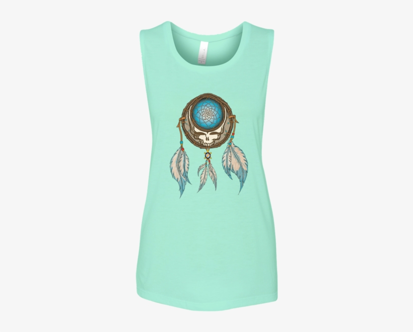 Grateful Dead Steal Your Face Skull In A Dream Catcher - Grateful Dead Steal Your Face, transparent png