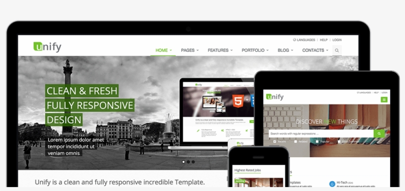 White-ipad - Responsive Web Design, transparent png