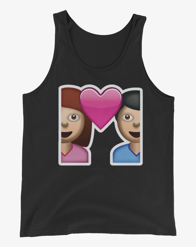 Men's Emoji Tank Top - Top, transparent png