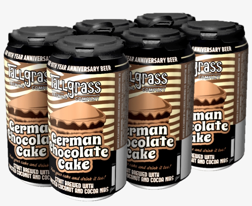 German Chocolate Cake - Tallgrass Brewing Co, transparent png