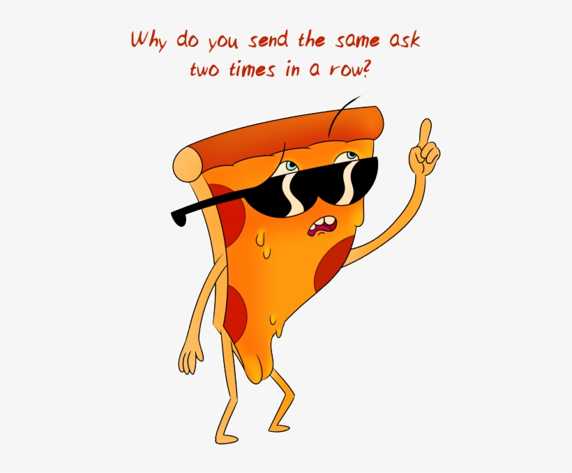 Pizza Steve Doesn't Get It Bro - Cartoon, transparent png