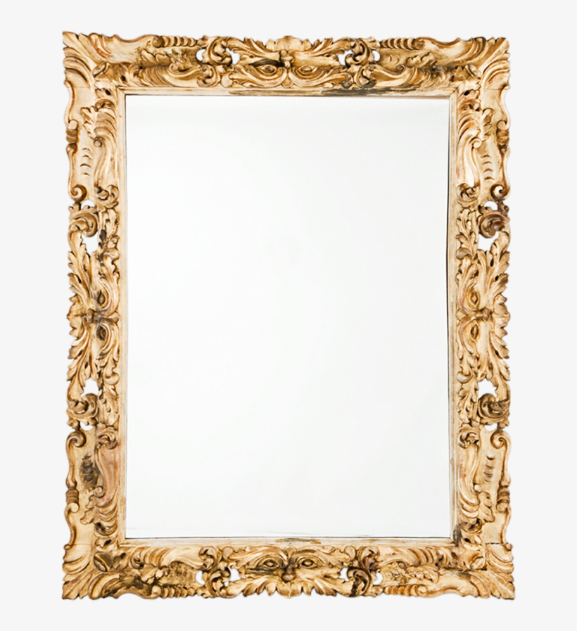 Italian Carved Wood Gilt Frame - Arts Unlimited India, transparent png