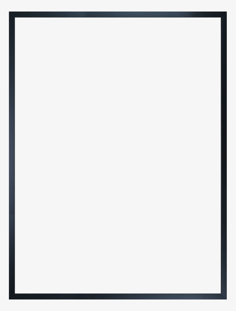 Studio Black Wood Frame 30"x40" - Sydney, transparent png