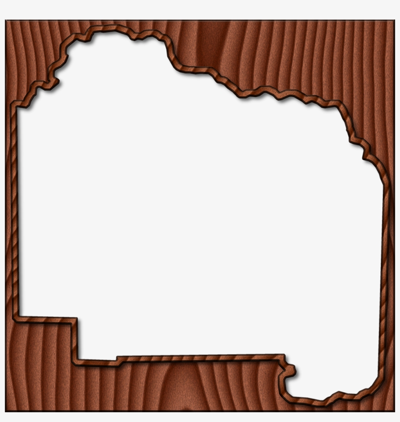 Description A Map Of Alachua With The Map Area Carved - Alachua, transparent png