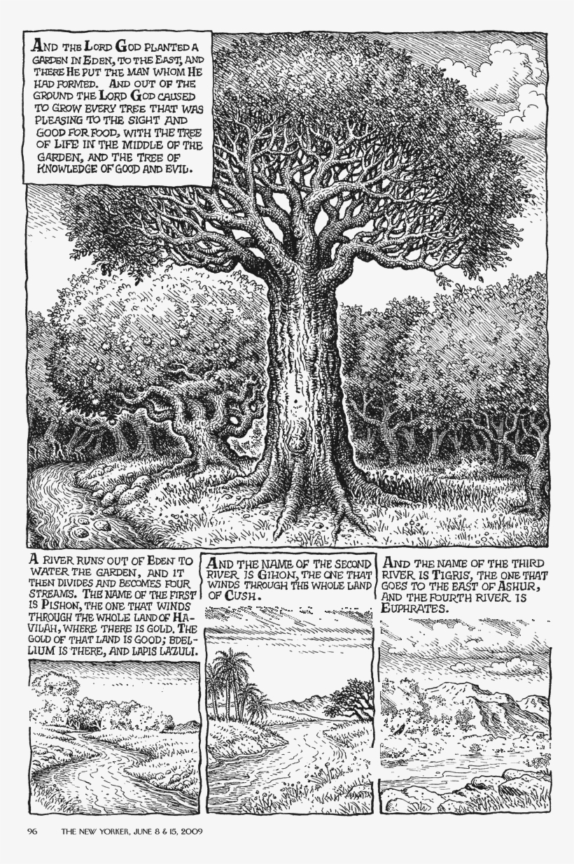 The Helpful Art Teacher - Robert Crumb Genesis, transparent png