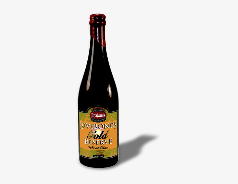 Wheat Wine - Glass Bottle, transparent png