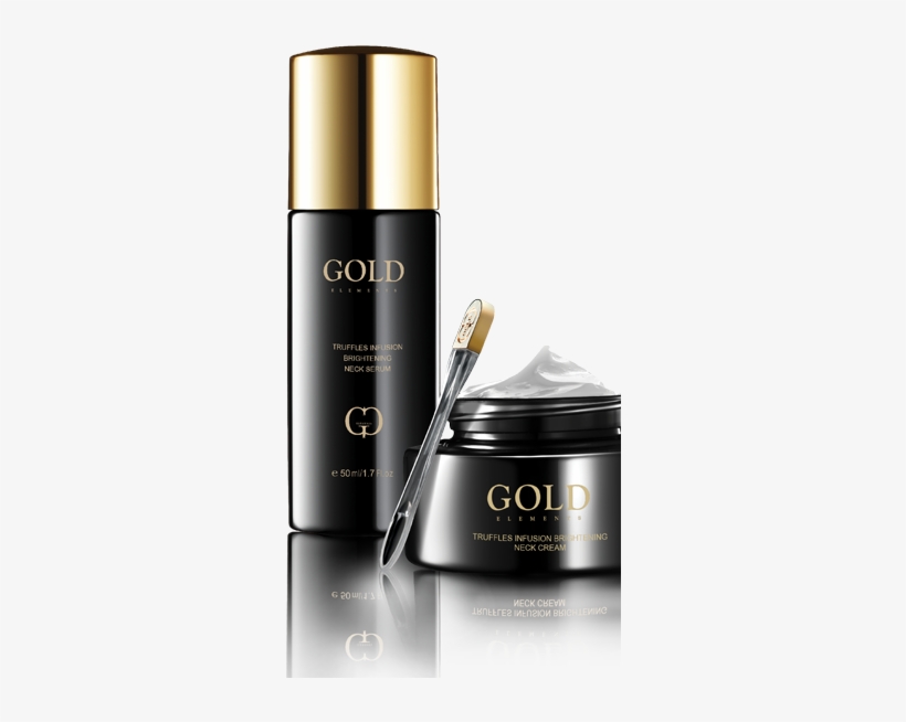 Image-column - Gold Elements Truffles Infusion Brightening Neck Cream, transparent png